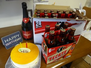 20歳誕生日(メキシコのビールTECATE)