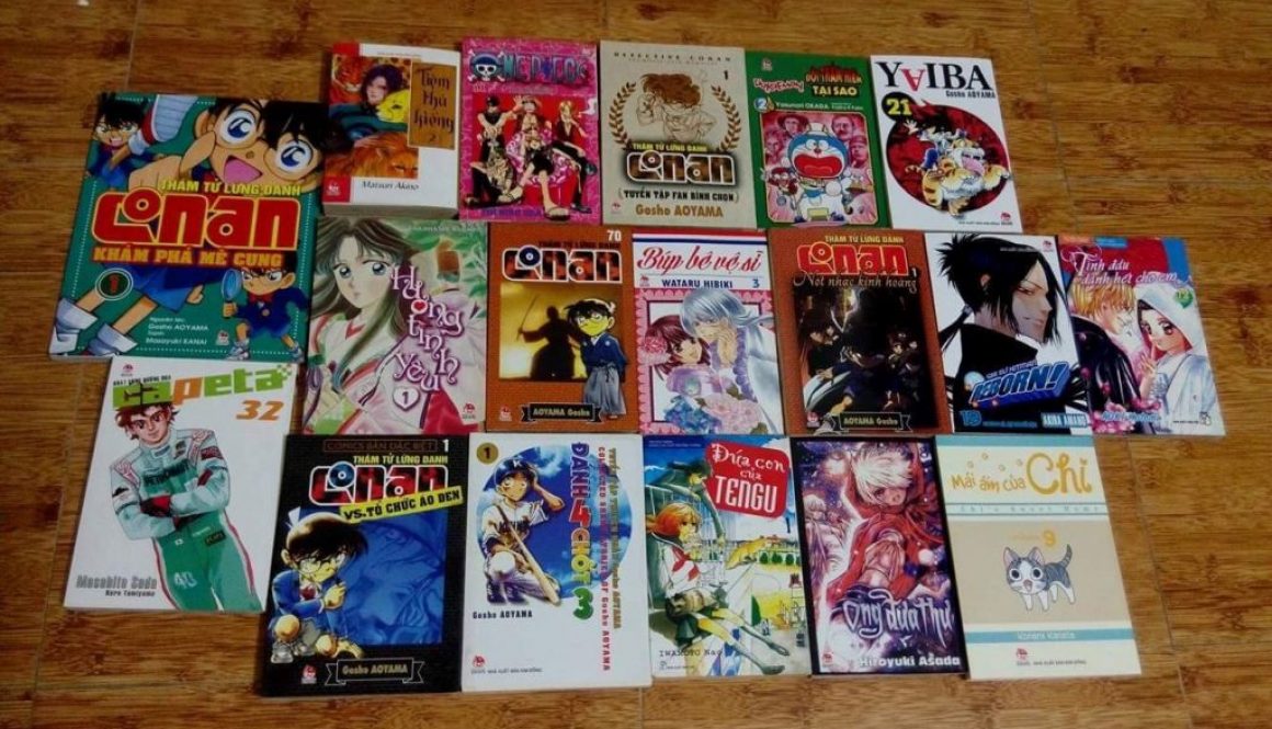 베트남의 일본 만화 사정(1) Japanese comic books in Vietnam (1)